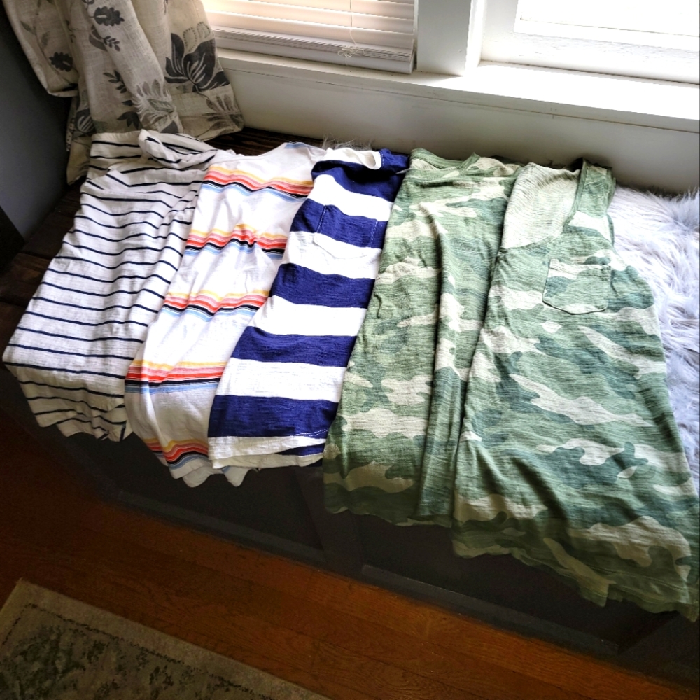 Old Navy and Mauries lot